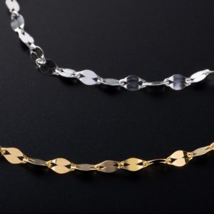 純金/純プラチナ ペタルチェーン 【60cm】 | 株式会社富士越 